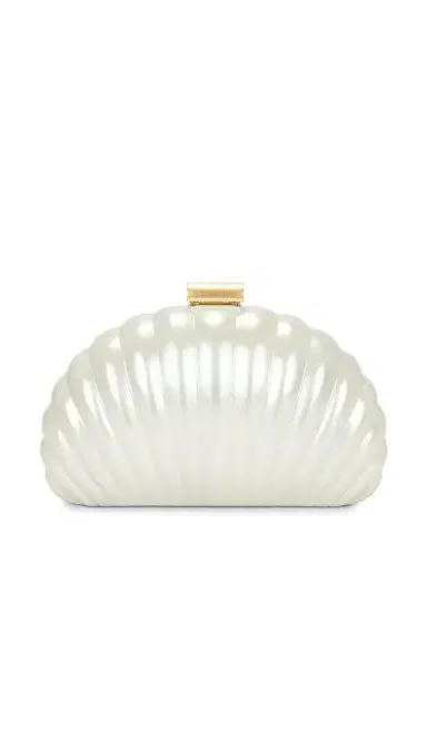Simkhai Monet Pearlized Shell Clutch | Thumbnail 2