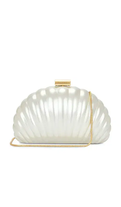 SIMKHAI Monet Pearlized Shell Clutch