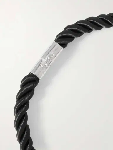 Sophie Buhai Nautilus Silver And Rope Necklace | Thumbnail 3 Sophie Buhai Nautilus Silver And Rope Necklace | Thumbnail 3