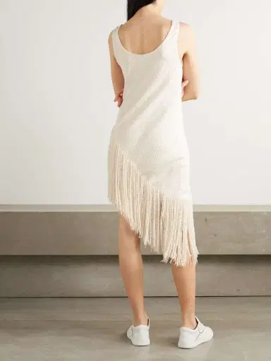 Gabriela Hearst Ursin Fringed Silk-bouclé Top | Thumbnail 4 Gabriela Hearst Ursin Fringed Silk-bouclé Top | Thumbnail 4