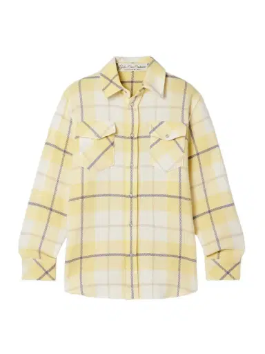 God’s True Cashmere Dreamer Checked Cashmere Shirt | Thumbnail 1