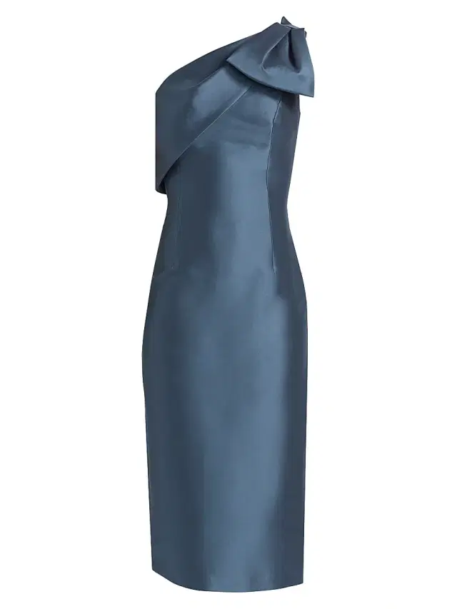 SACHIN BABI Women's Sharla One-Shoulder Cocktail Dress - Steel Blue