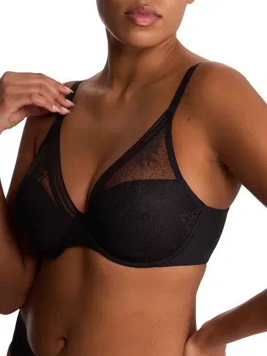 Natori Women's Love Lace Full Coverage Plunge T-Shirt Bra | Thumbnail 4 Natori Women's Love Lace Full Coverage Plunge T-Shirt Bra | Thumbnail 4