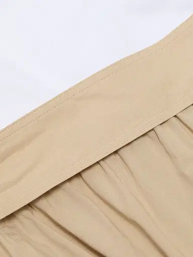 Cinq à Sept Women's Zayla Split Midi-Dress - White Khaki - Size XL | Thumbnail 7 Cinq à Sept Women's Zayla Split Midi-Dress - White Khaki - Size XL | Thumbnail 7