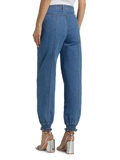 Cinq à Sept Women's Mavis High-Rise Tapered-Leg Pants | Thumbnail 5 Cinq à Sept Women's Mavis High-Rise Tapered-Leg Pants | Thumbnail 5