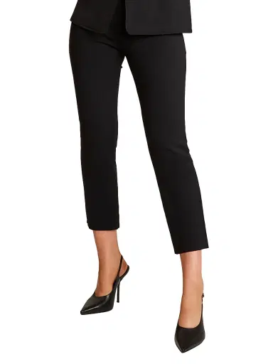 Commando Women's Neoprene CEO 9-5 Raw-Cut Pants - Black - Size XL | Thumbnail 2