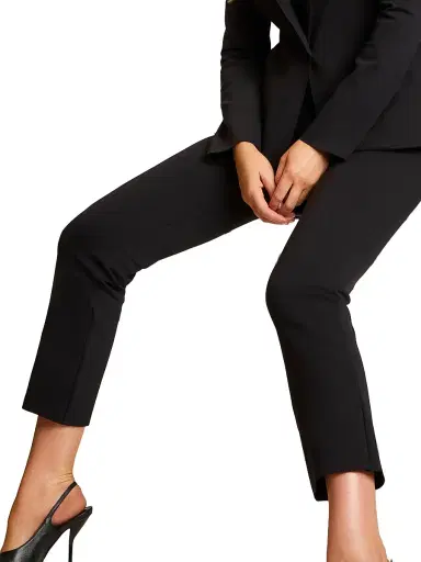 Commando Women's Neoprene CEO 9-5 Raw-Cut Pants - Black - Size XL | Thumbnail 4