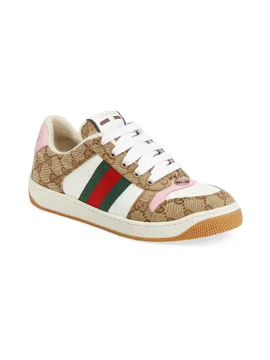 Gucci Women's Double G Vintage-Style Sneakers - Beige - Size 7.5 | Thumbnail 2 Gucci Women's Double G Vintage-Style Sneakers - Beige - Size 7.5 | Thumbnail 2