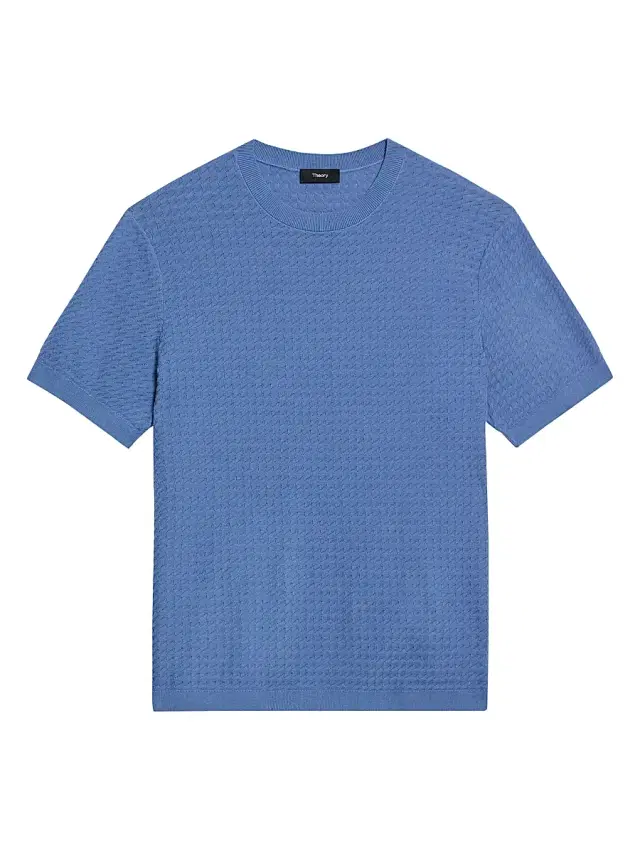 Theory Men's Damian Tactile Cotton T-Shirt - Morel