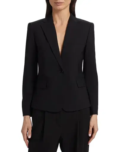 Theory Women's Slim-Fit Wool Single-Breasted Jacket | Thumbnail 3