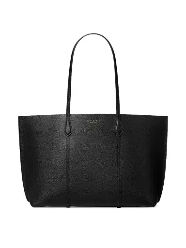 Tory Burch Women's Perry Logo Leather Tote Bag | Thumbnail 1 Tory Burch Women's Perry Logo Leather Tote Bag | Thumbnail 1