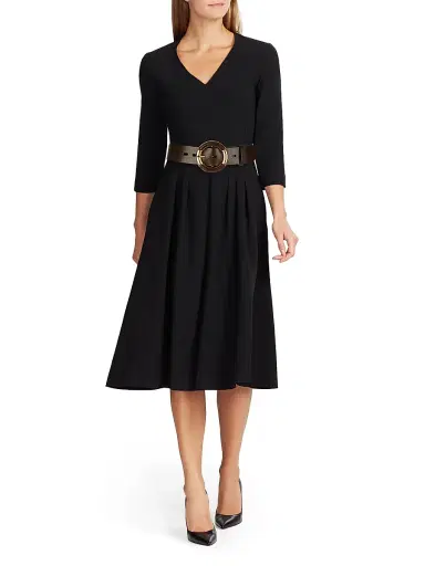 rag & bone Women's Marina Leather Belt - Dark Espresso | Thumbnail 2 rag & bone Women's Marina Leather Belt - Dark Espresso | Thumbnail 2