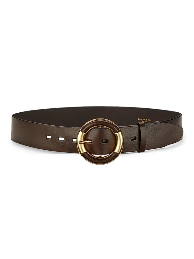 Women's Marina Leather Belt - Dark Espresso