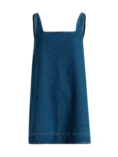 Reformation Women's Myla Denim Shift Minidress | Thumbnail 1