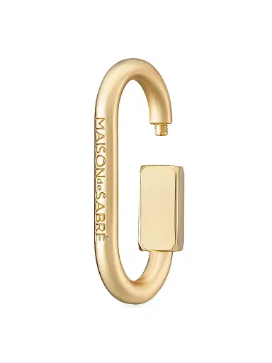 MAISON de SABRÉ Women's The Sabrémoji Charm Clip - Gold | Thumbnail 5 MAISON de SABRÉ Women's The Sabrémoji Charm Clip - Gold | Thumbnail 5