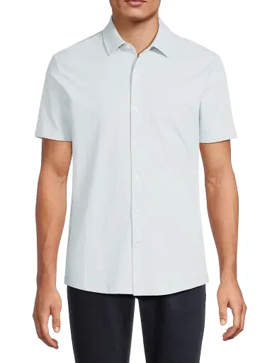 Robert Barakett Men's Keyes Knit Shirt | Thumbnail 3 Robert Barakett Men's Keyes Knit Shirt | Thumbnail 3