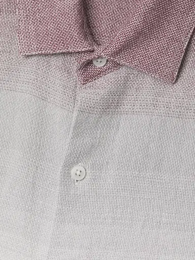 Robert Barakett Men's Tiffin Cotton Button-Front Shirt - Purple - Size XL | Thumbnail 6
