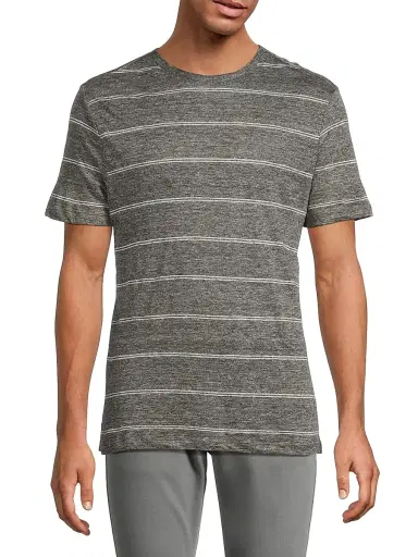 Robert Barakett Men's Folsom Striped T-Shirt | Thumbnail 3 Robert Barakett Men's Folsom Striped T-Shirt | Thumbnail 3
