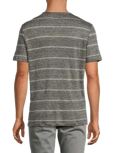 Robert Barakett Men's Folsom Striped T-Shirt | Thumbnail 5 Robert Barakett Men's Folsom Striped T-Shirt | Thumbnail 5