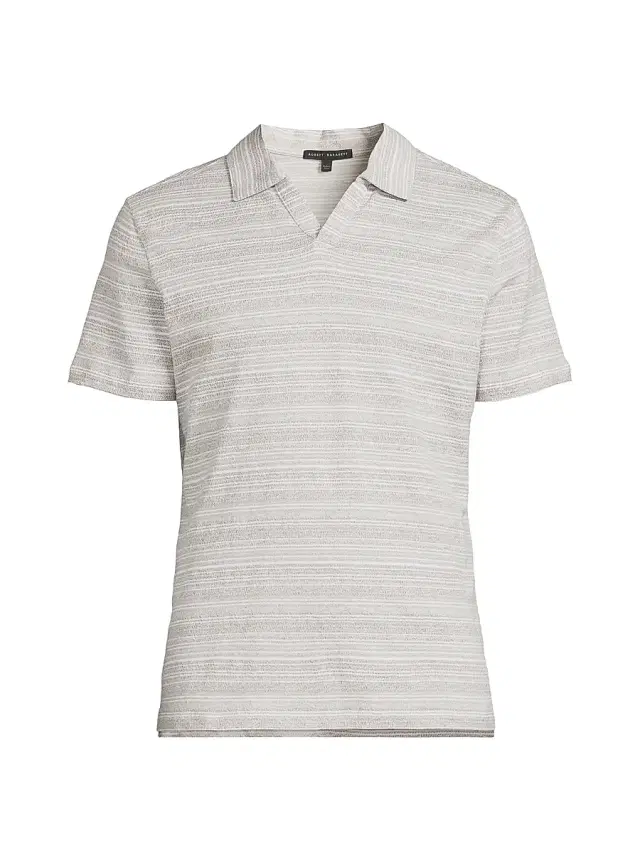 Robert Barakett Men's Duval Cotton Polo Shirt - Tan