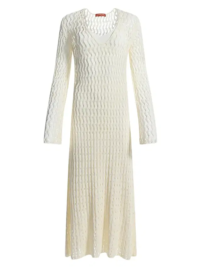 Altuzarra Women's Jemmy V-Neck Knit Maxi Dress -