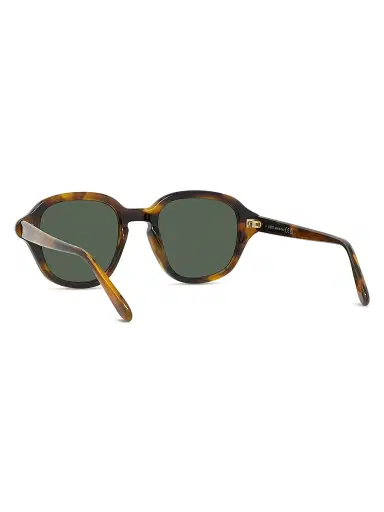Loewe Men's Slim 50MM Round Sunglasses - Dark Havana Green | Thumbnail 4 Loewe Men's Slim 50MM Round Sunglasses - Dark Havana Green | Thumbnail 4
