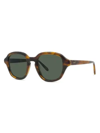 Loewe Men's Slim 50MM Round Sunglasses - Dark Havana Green | Thumbnail 1 Loewe Men's Slim 50MM Round Sunglasses - Dark Havana Green | Thumbnail 1