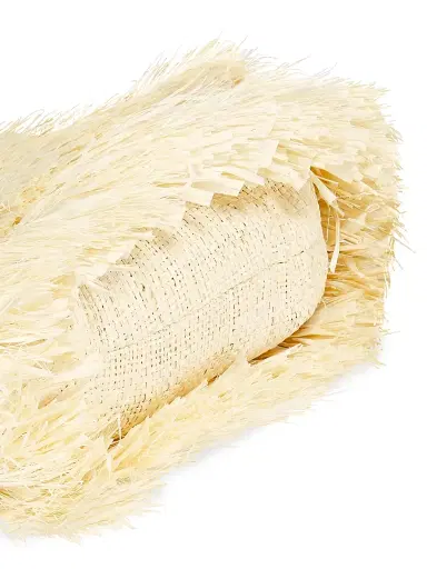 Poolside Women's The Flamands Fringe Top Handle Bag - Natural | Thumbnail 6
