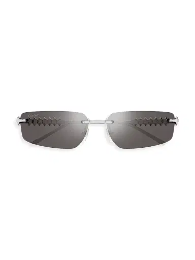 Cartier Men's Clash De 58MM Rectangular Sunglasses | Thumbnail 3 Cartier Men's Clash De 58MM Rectangular Sunglasses | Thumbnail 3