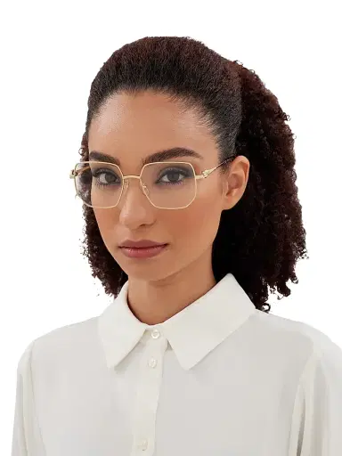 Cartier Women's Panthère Classic 55MM Rimless Square Glasses | Thumbnail 2 Cartier Women's Panthère Classic 55MM Rimless Square Glasses | Thumbnail 2