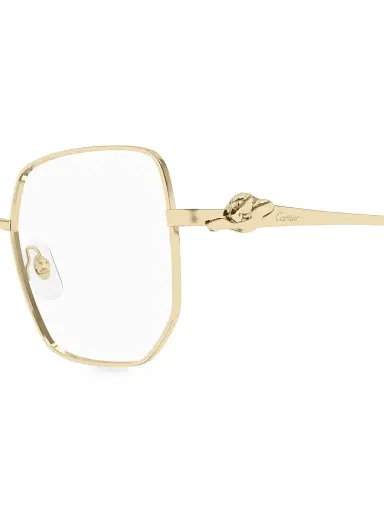 Cartier Women's Panthère Classic 55MM Rimless Square Glasses | Thumbnail 4 Cartier Women's Panthère Classic 55MM Rimless Square Glasses | Thumbnail 4