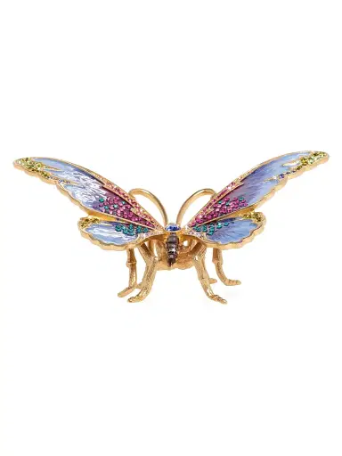Jay Strongwater Puccini Large 14K Goldplated & Swarovski Crystal Butterfly Figurine | Thumbnail 3 Jay Strongwater Puccini Large 14K Goldplated & Swarovski Crystal Butterfly Figurine | Thumbnail 3