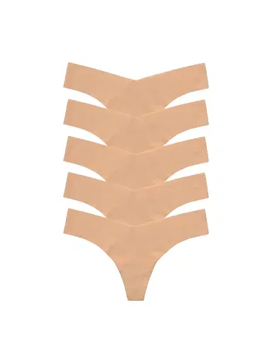 Commando Women's Microfiber 5-Pack Thong Set | Thumbnail 1