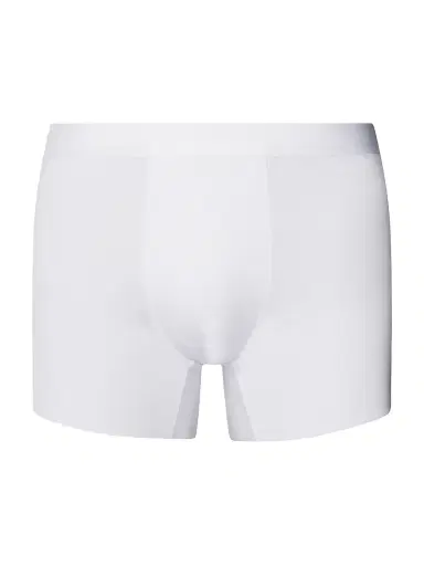 Hanro Men's Clean Cut Boxer Briefs - White - Size Small | Thumbnail 1