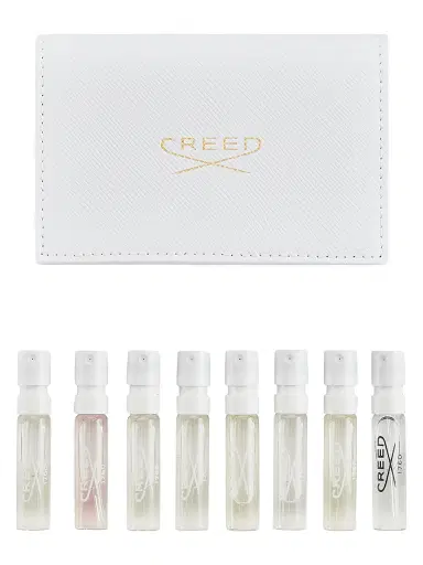 CREED Women's Leather Wallet 8-Piece Fragrance Discovery Set | Thumbnail 1 CREED Women's Leather Wallet 8-Piece Fragrance Discovery Set | Thumbnail 1