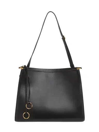 Alaïa Women's Square Leather Shoulder Bag - Noir | Thumbnail 1