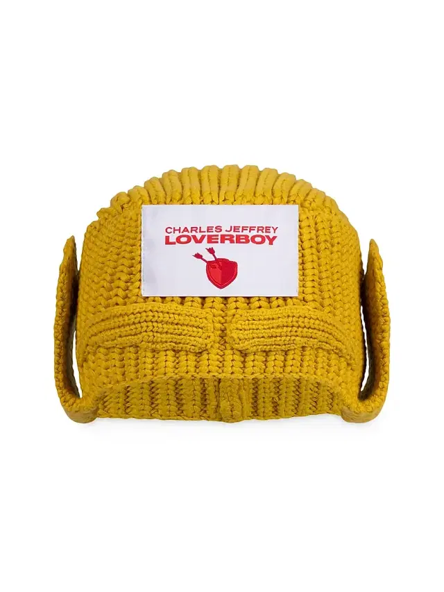 Charles Jeffrey Loverboy Men's Clash of Clans x  Barbarian Beanie - Yellow