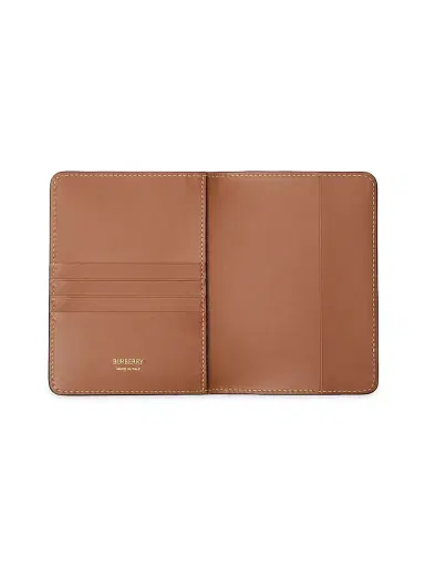 Burberry Women's Check Passport Case - Vintage Check Brown | Thumbnail 2