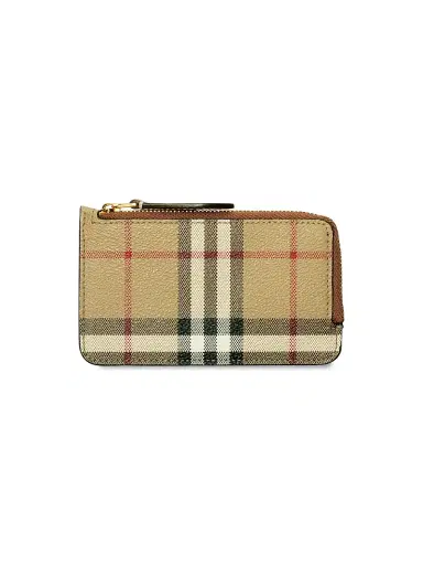 Burberry Women's Somerset Check Zip-Around Wallet | Thumbnail 1 Burberry Women's Somerset Check Zip-Around Wallet | Thumbnail 1