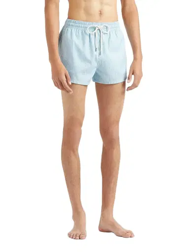 Vilebrequin Men's Micro-Striped Swim Shorts - Topaze Bleue - Size XXL | Thumbnail 3