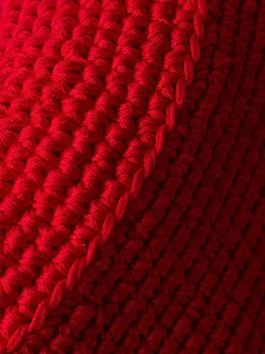 Prada Women's Crochet Bucket Hat - Blue | Thumbnail 7