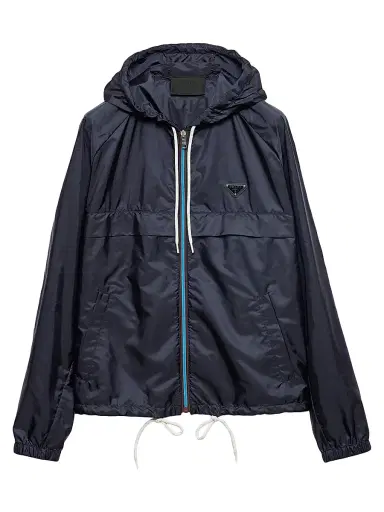 Prada Men's Re-Nylon Blouson Jacket - Blue - Size 46 | Thumbnail 1