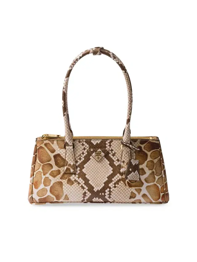 Women's Galleria Printed Saffiano Leather Top Handle Bag