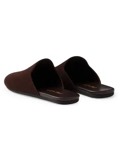Prada Women's Suede Mules - Brown - Size 11 | Thumbnail 3