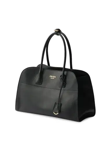 Prada Women's Large Leather Tote Bag | Thumbnail 2 Prada Women's Large Leather Tote Bag | Thumbnail 2