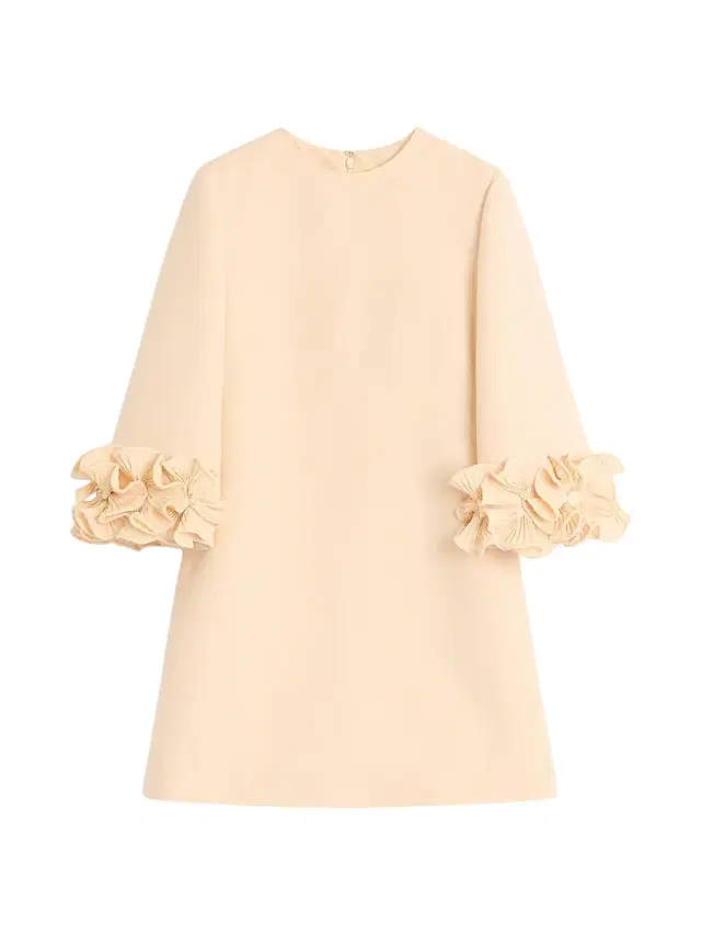 Valentino Garavani Women's Crepe Couture Short Dress - Birch