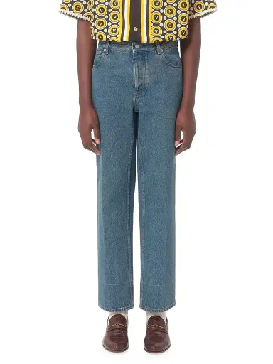 Valentino Garavani Men's Denim Jeans - Blue - Size 38 | Thumbnail 2