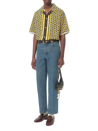 Valentino Garavani Men's Denim Jeans - Blue - Size 38 | Thumbnail 6