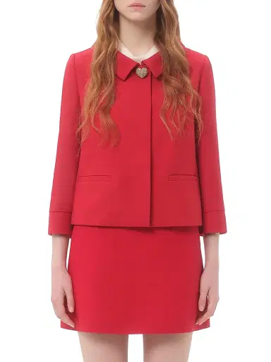 Valentino Garavani Women's Crepe Couture Jacket - Paris - Size 10 | Thumbnail 3 Valentino Garavani Women's Crepe Couture Jacket - Paris - Size 10 | Thumbnail 3