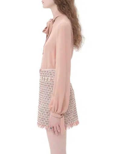 Valentino Garavani Women's Crepe De Chine Blouse | Thumbnail 3 Valentino Garavani Women's Crepe De Chine Blouse | Thumbnail 3